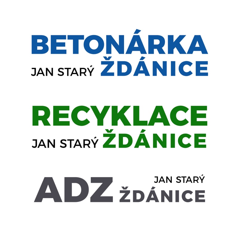 ADZ Jan Starý / RECYKLACE Jan Starý / BETONÁRKA ŽDÁNICE